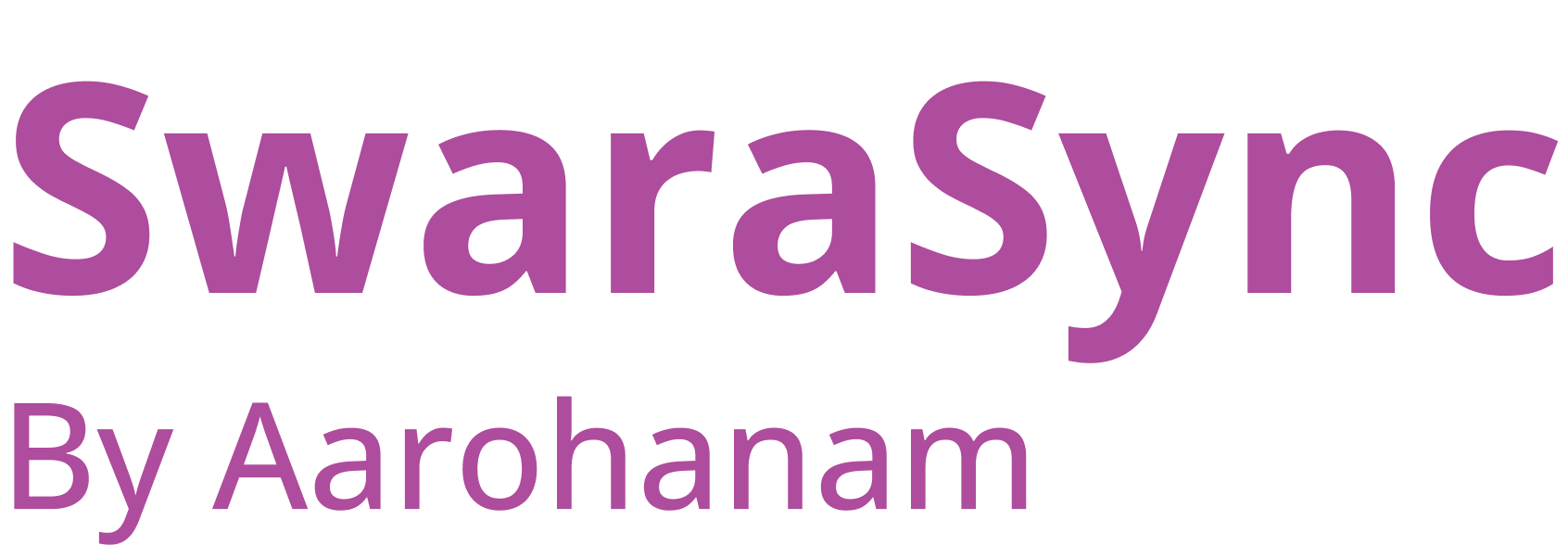 Swarasync